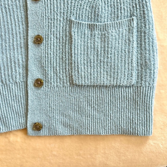 Baby Blue Nine West Oversized Cardigan - Picture 7 of 7